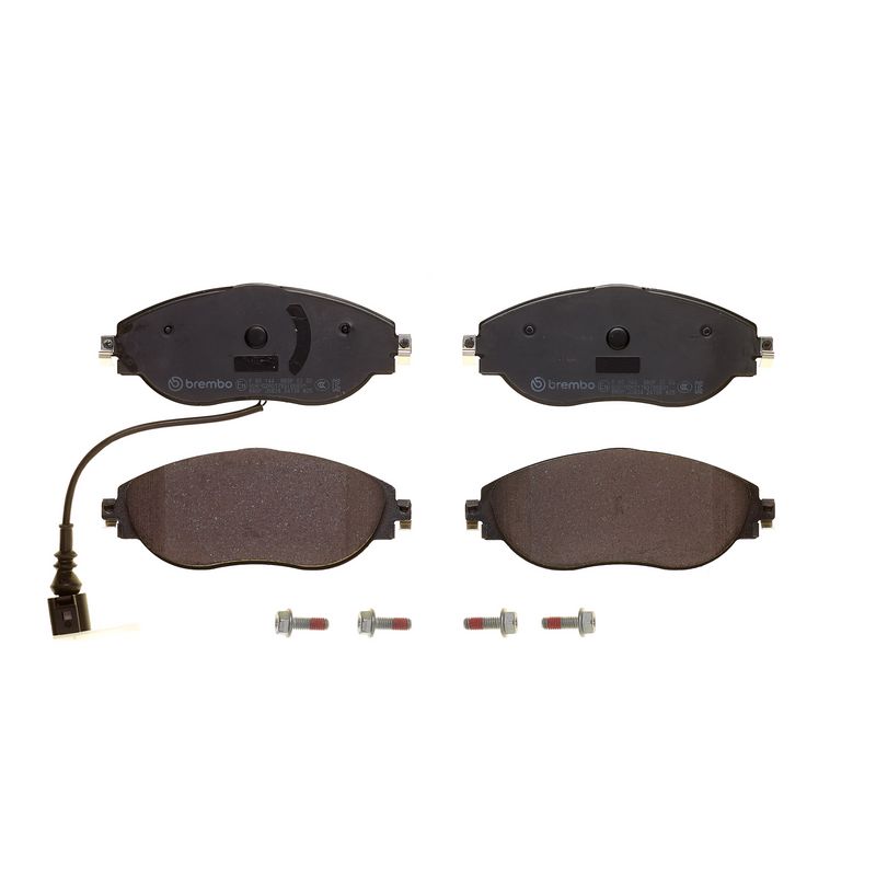 Piduriklotsi komplekt, ketaspidur, BREMBO P 85 144