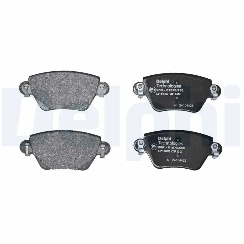 Remblokken set Achter , past: FORD MONDEO III  JAGUAR X-TYPE I  RENAULT KANGOO, KANGOO EXPRESS 1.2-3.0 10.00-