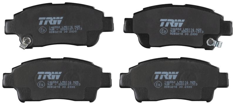 TRW GDB3218 Stabdžių trinkelių rinkinys, diskinis stabdys