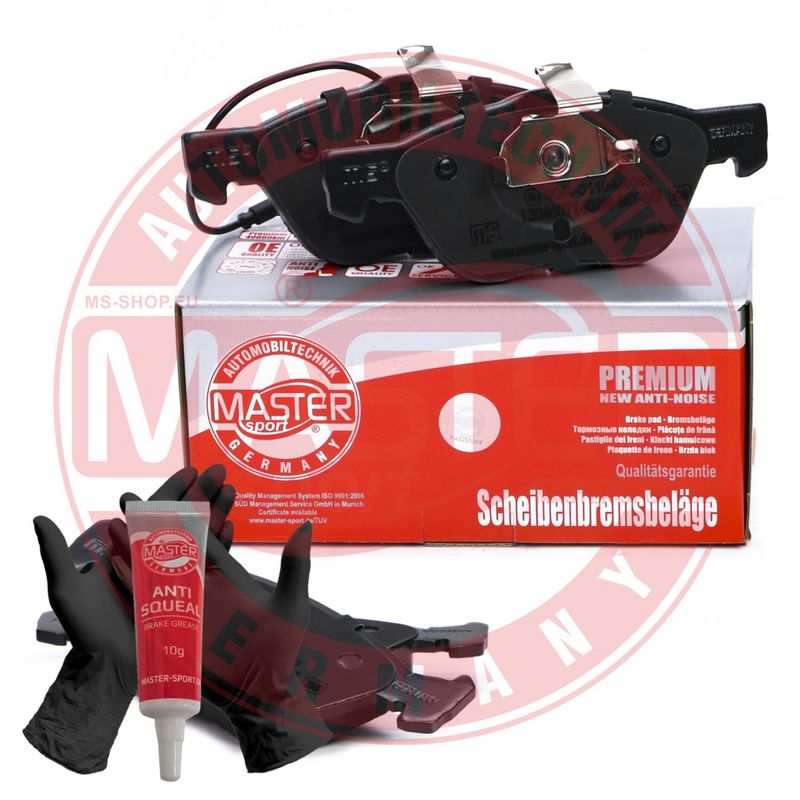 set placute frana,frana disc MASTER SPORT 13046071402N-SET-MS