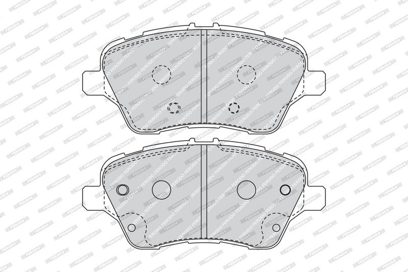 FERODO Plaquettes de frein à disque FDB4612
