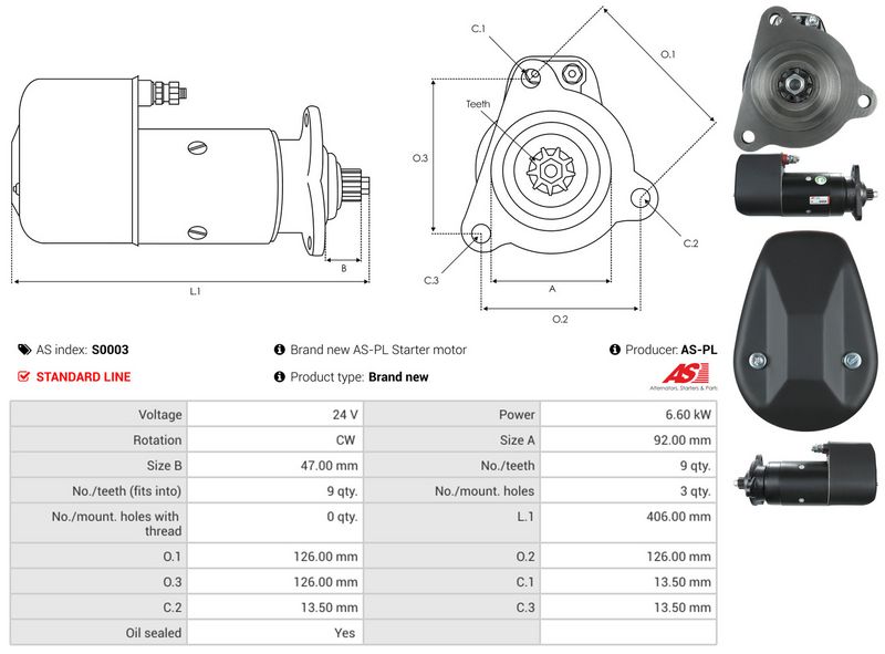 AS-PL S0003 Starter