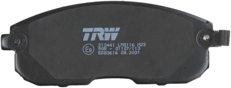 TRW GDB3616 Brake Pad Set, disc brake