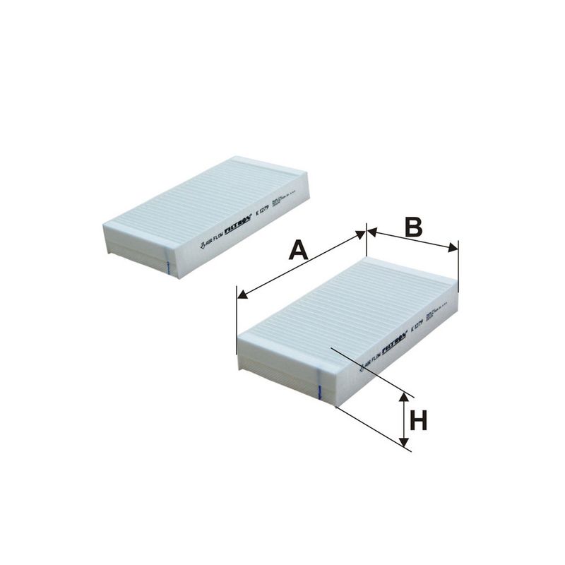 Filter, salongiõhk, FILTRON K 1279-2X