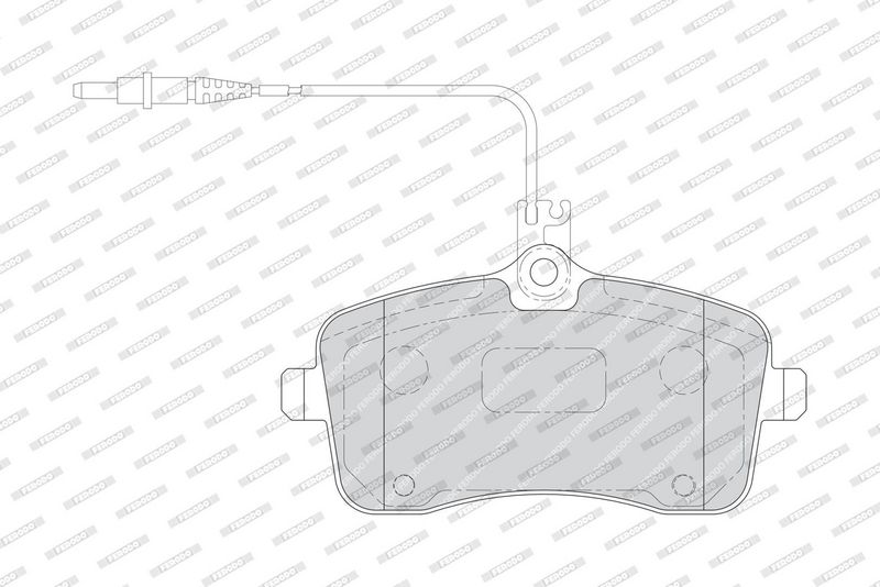 FERODO Plaquettes de frein à disque FDB4734