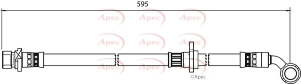 APEC Brake Hose HOS3997