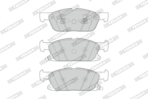 FERODO FDB4930 Brake Pad Set, disc brake