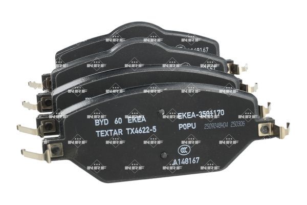 NRF 802007 Brake Pad Set, disc brake
