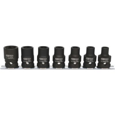 Set capete chei tubulare impact KS TOOLS 515.1106