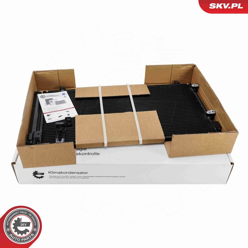 ESEN SKV 86SKV657 Condenser, air conditioning