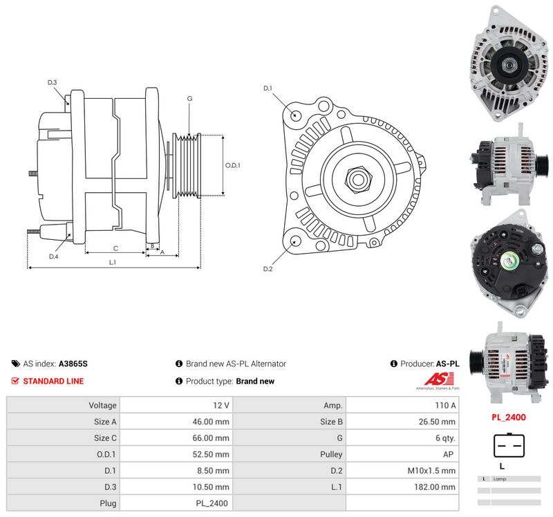 This part match OEM code: 7711134267