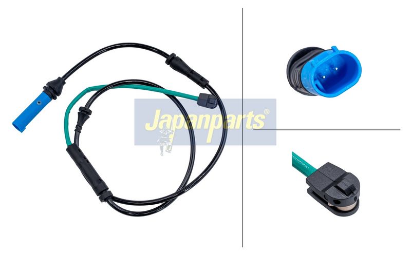 JAPANPARTS Įspėjimo kontaktas, stabdžių trinkelių susidėvėjimas