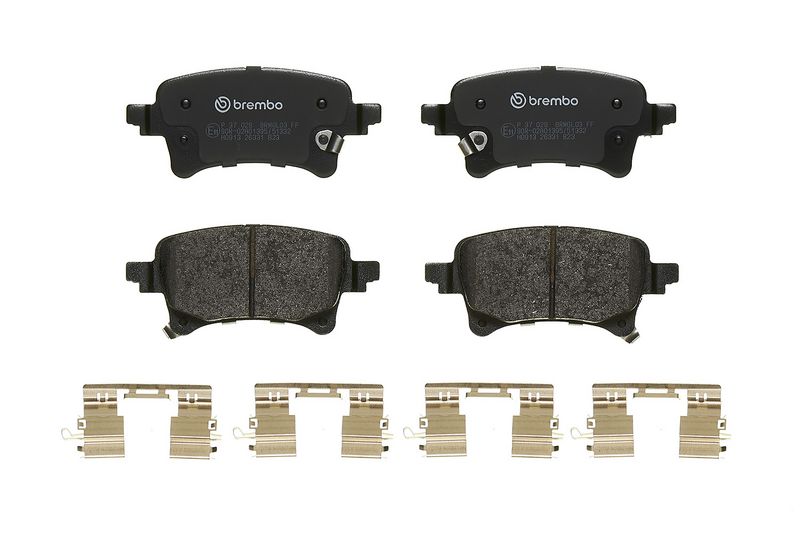 BREMBO P 37 029 Brake Pad Set, disc brake