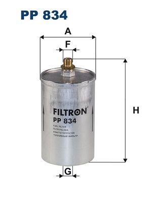 FILTRON Üzemanyagszűrő PP 834