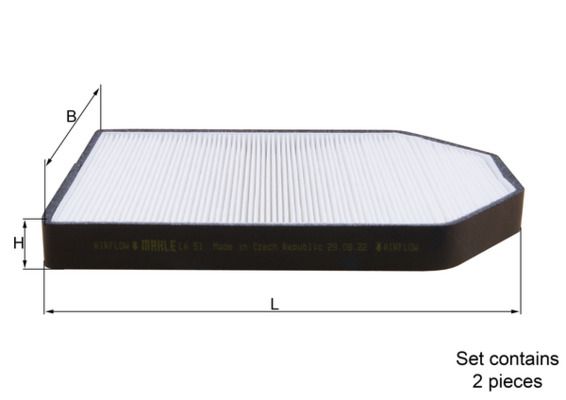 Product Image - Interieurfilter - LA51/S - KNECHT