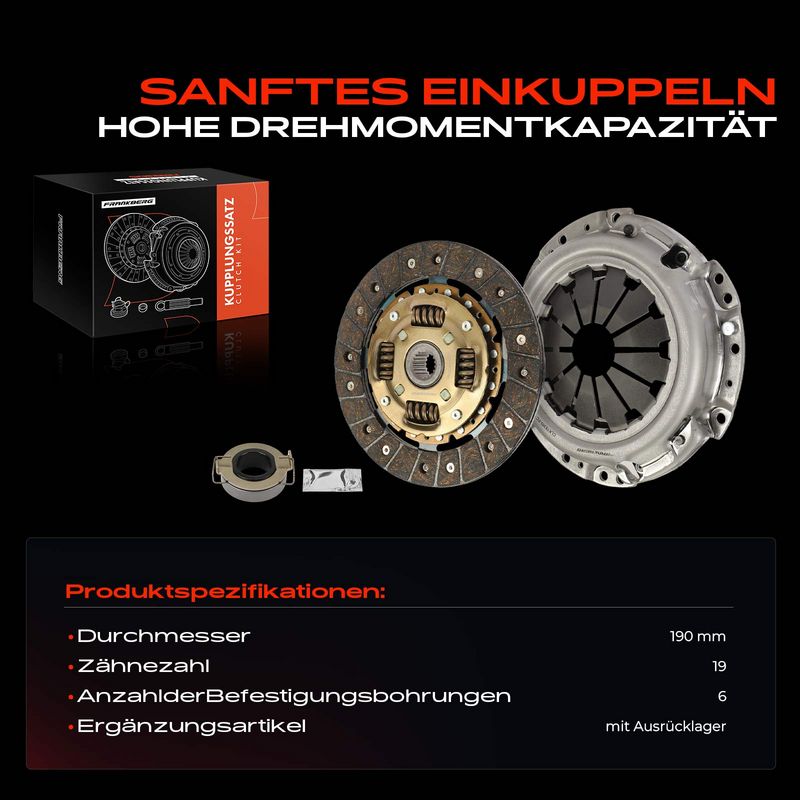 Frankberg 5481FB0037581 Clutch Kit