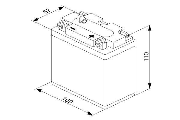 BOSCH Indító akkumulátor 0 092 M40 060