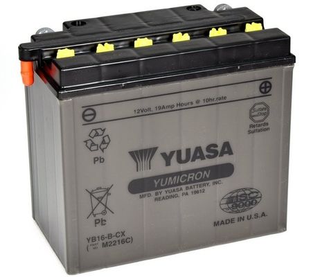 Yuasa Starter Battery YB16-B-CX