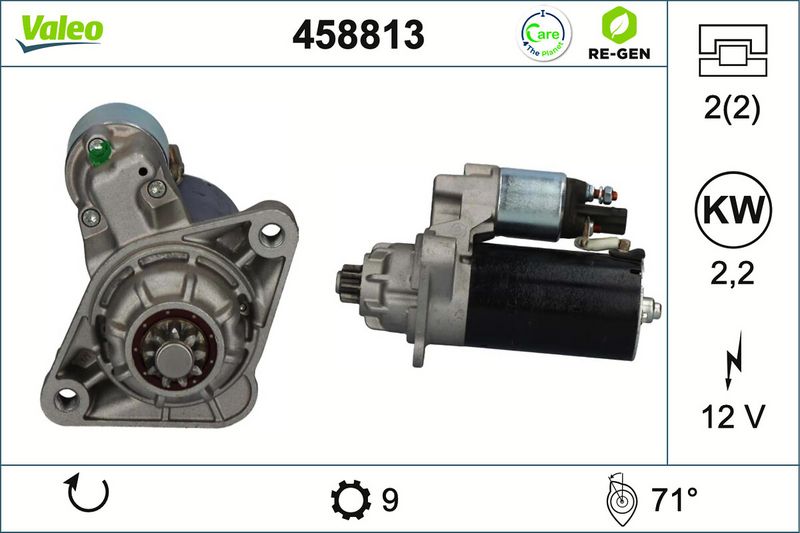 Μίζα  VALEO RE-GEN REMANUFACTURED