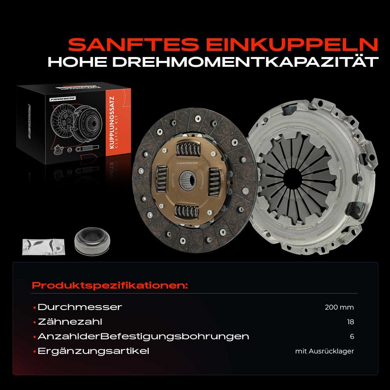 Frankberg 5481FB0028867 Clutch Kit