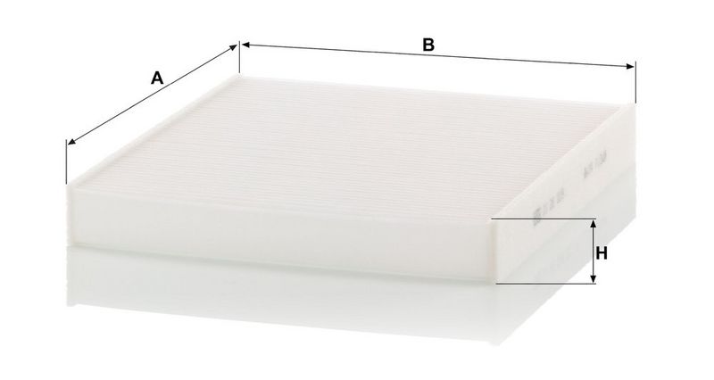 Filter, salongiõhk, MANN-FILTER CU 26 009