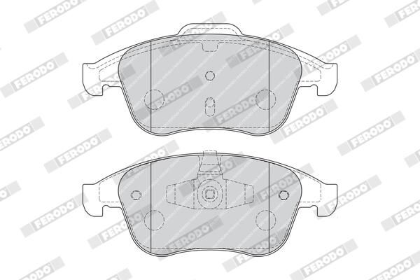 FERODO Plaquettes de frein à disque FDB4181