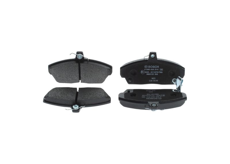BOSCH Plaquettes de frein à disque 0 986 424 214