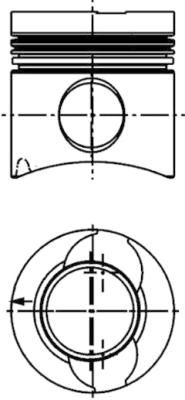 Product Image - Zuiger - 40667602 - KOLBENSCHMIDT