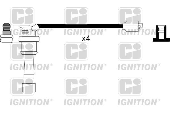 QUINTON HAZELL gyújtókábelkészlet XC1113