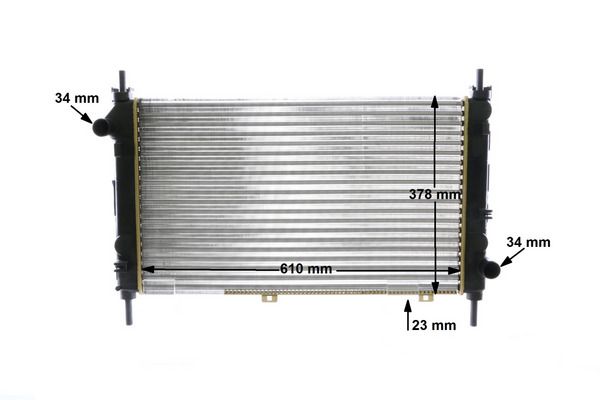 MAHLE CR 1138 000S Radiator, engine cooling