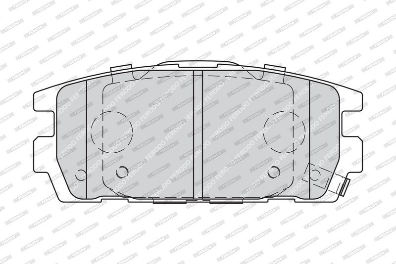 Plaquettes+de+frein+à+disque FERODO FDB1841