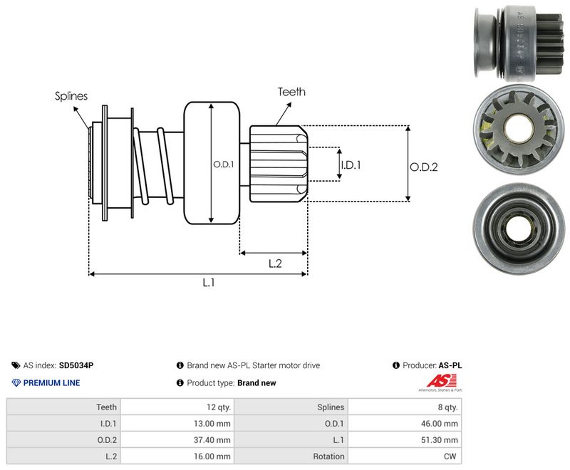Vabajooks, starter, AS-PL SD5034P