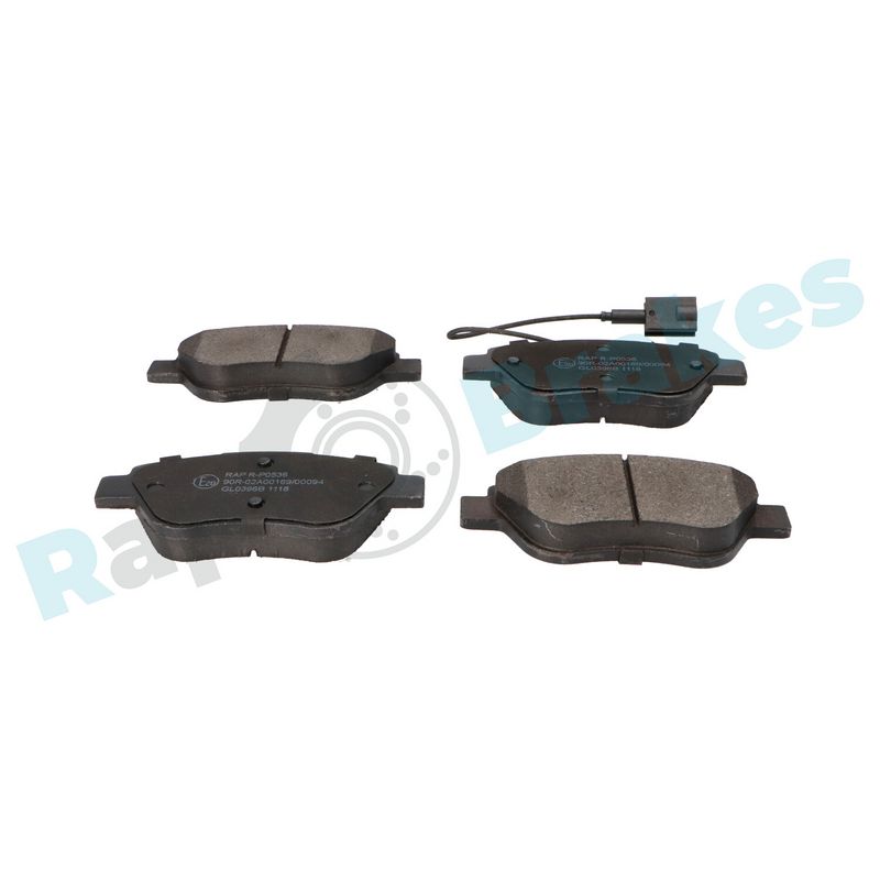 RAP BRAKES R-P0536 Brake Pad Set, disc brake