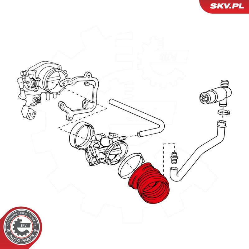 Õhutoru, õhufilter, ESEN SKV 24SKV408