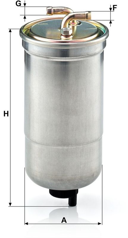 Kütusefilter, MANN-FILTER WK 853, 16