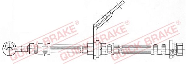 Гальмівний шланг, Quick Brake 58.992