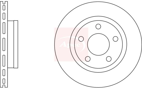 APEC Brake Disc DSK2793