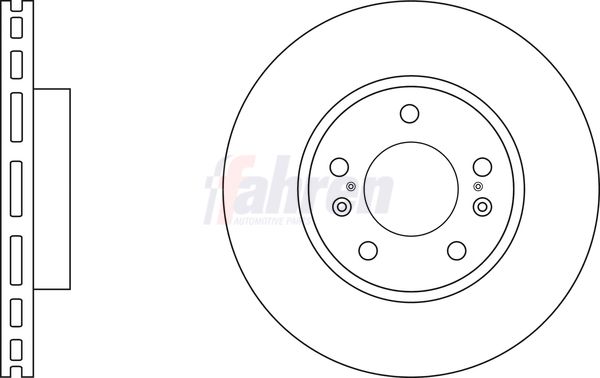 Fahren Brake Disc FBD6792