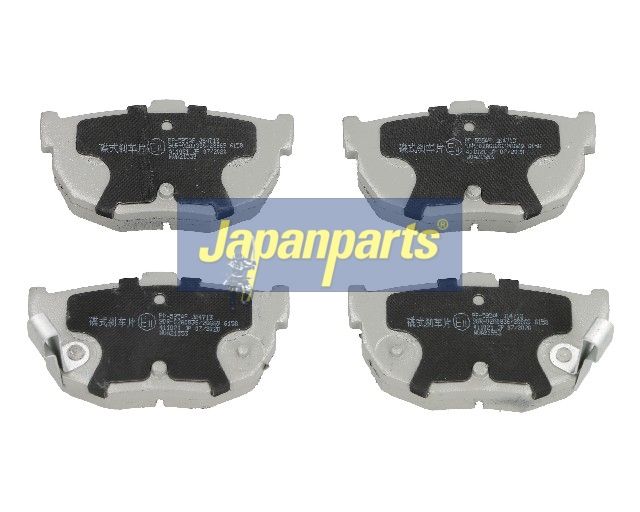 set placute frana,frana disc JAPANPARTS PP-595AF