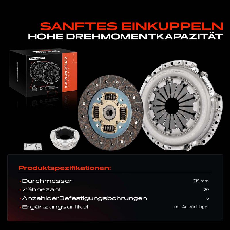 Frankberg 5481FB0028842 Clutch Kit