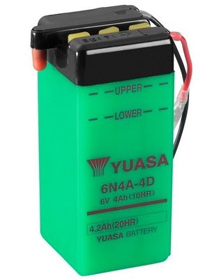 Yuasa Starter Battery 6N4A-4D