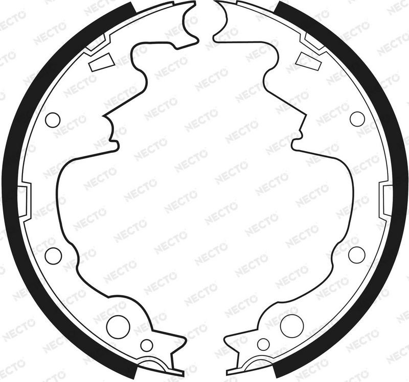 Juego de zapatas de frenos
