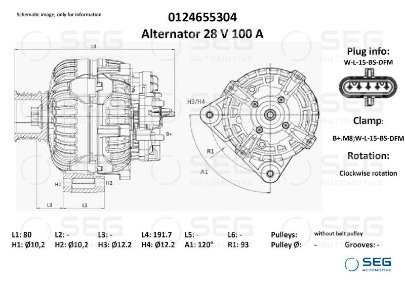 generátor 0124655304