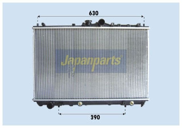 JAPANPARTS Radiatorius, variklio aušinimas