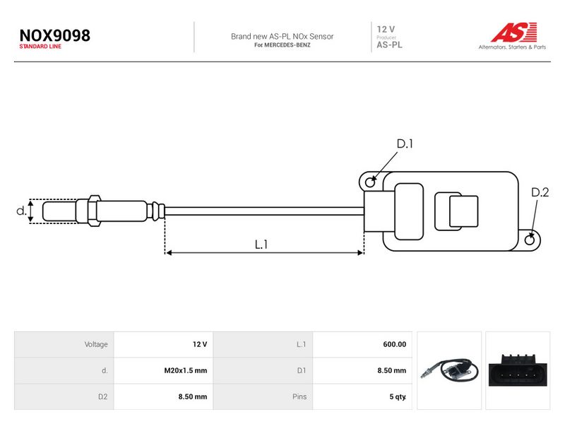 OEM код товара: A0009054604