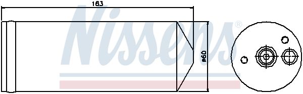 NISSENS 95362 Dryer, air conditioning