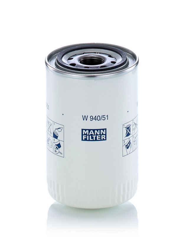Filtru, sistem hidraulic primar W 940/51 MANN-FILTER