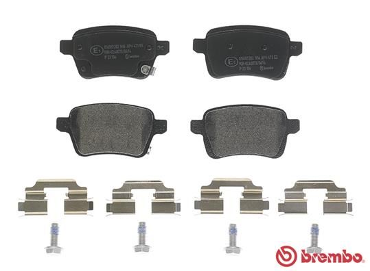 BREMBO P 23 156 Brake Pad Set, disc brake