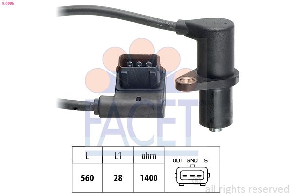 FACET Nokkenassensor 9.0085