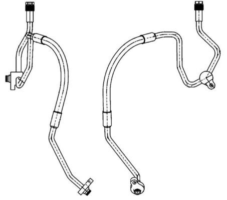 Трубопровід високого тиску, система кондиціонування повітря, Mahle AP120000P